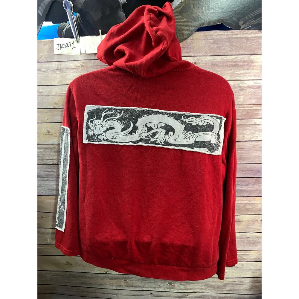 Her Universe Disney Mulan Lace-Up Bell Sleeve Girls Hoodie Medium